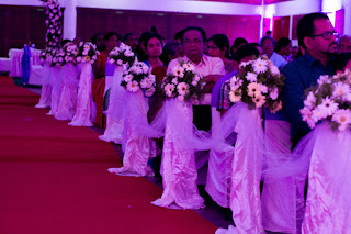 Aisle decor for christian weddings kottayam kerala india, 