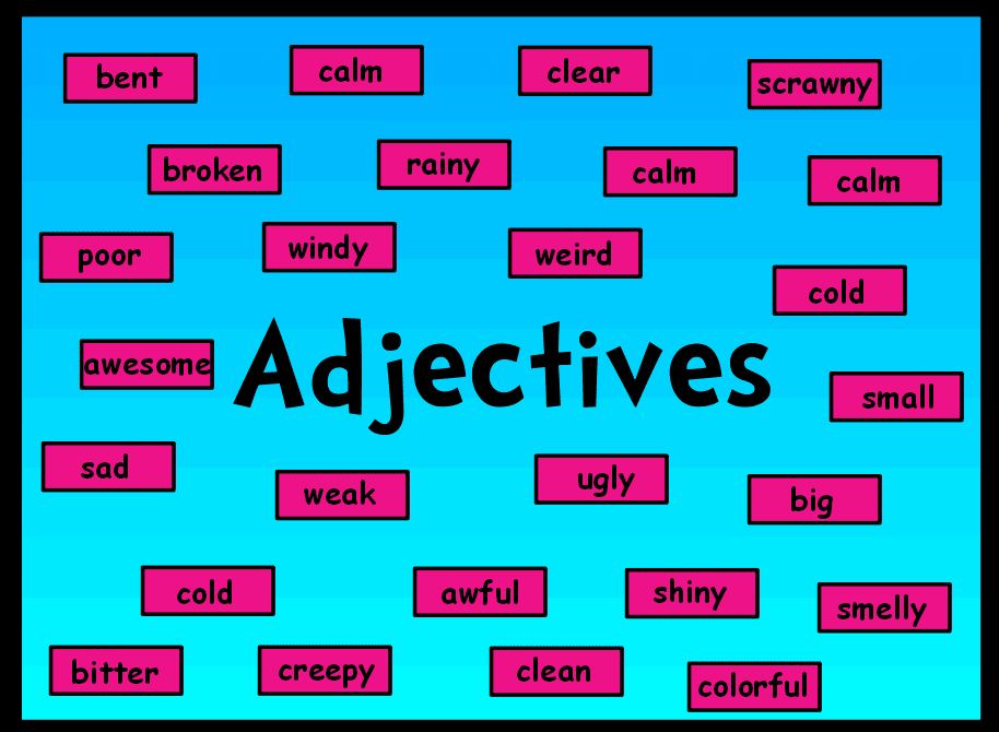 Elementary, My Friend: Adjectives