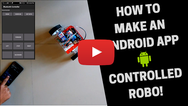  Android App Controlled Robot