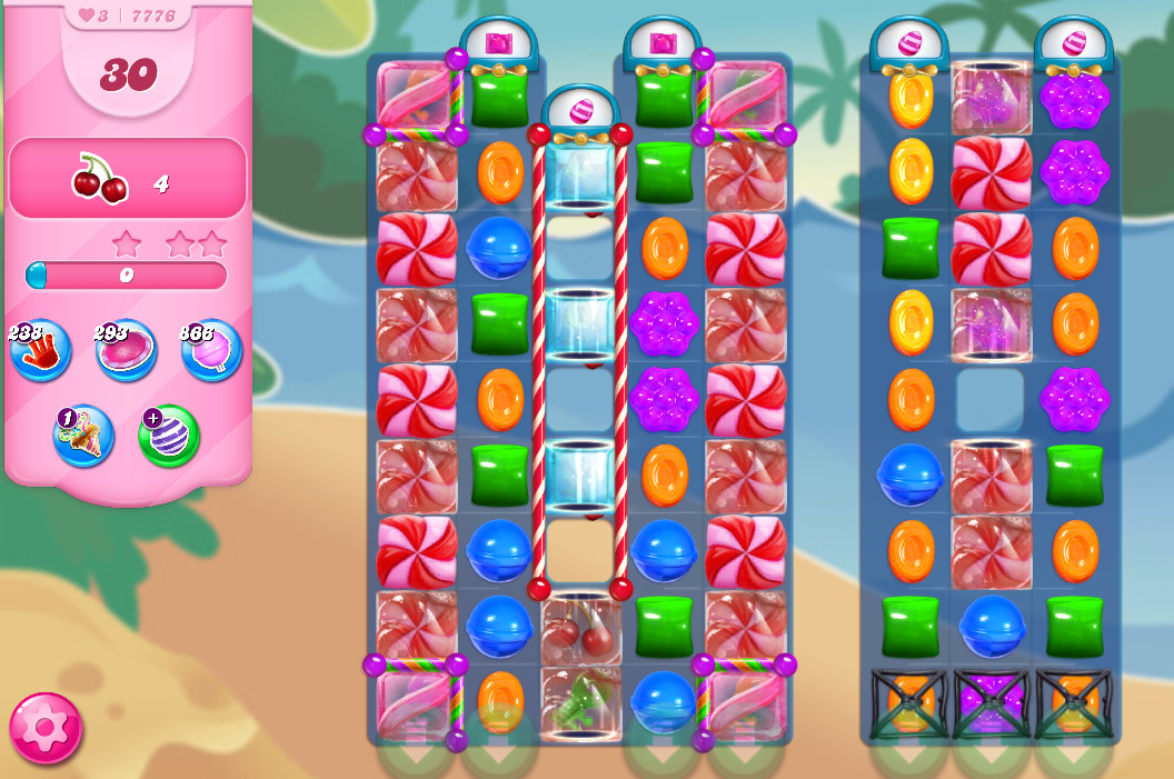 Candy Crush Saga level 7776