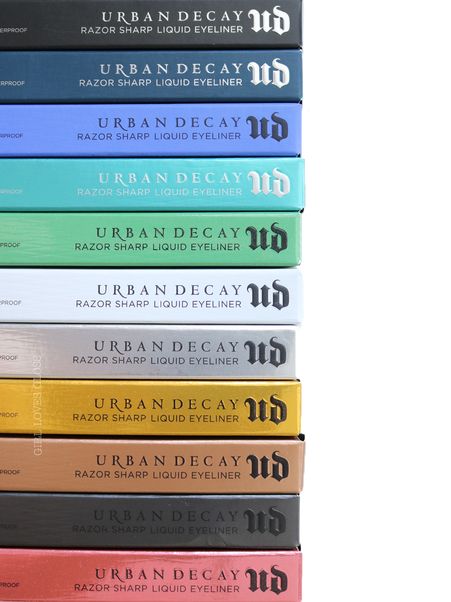 Urban Decay Razor Sharp Eyeliner Swatches and Review