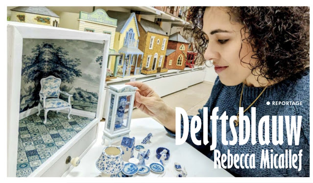 The Delft Blue Project on the Dollshouse Nederland Magazine
