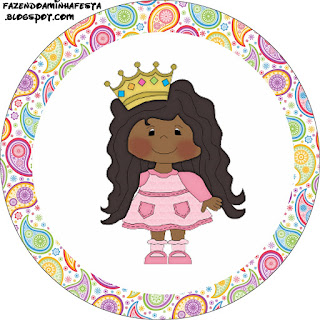 Afro Princes: Free Printable Cupcake Wrappers and Toppers.