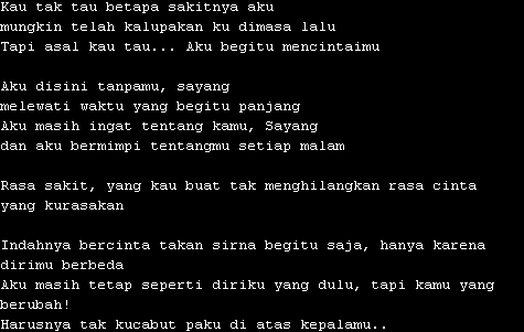Kumpulan Koleksi SMS Rayuan Kata-kata Ucapan Cinta Romantis Terbaru 2012 03