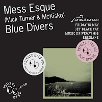 mess esque, mick turner, mckisko, blue divers