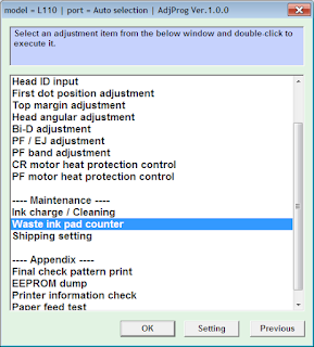 Download Resetter Epson L110 L210 L300 L350 L355