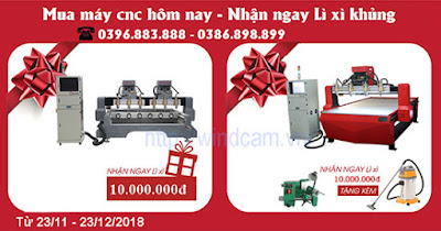 Nhận ngay quà tặng 18 triệu khi mua máy đục tượng 4d 1