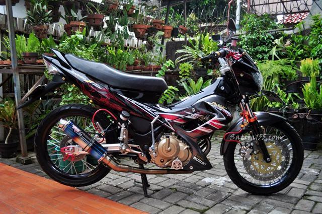  Modifikasi Satria fu Simple