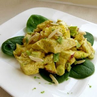 curry chicken salad delineation