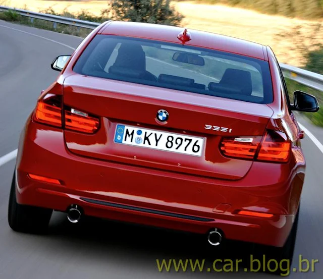 Novo BMW Serie 3 2012 - traseira