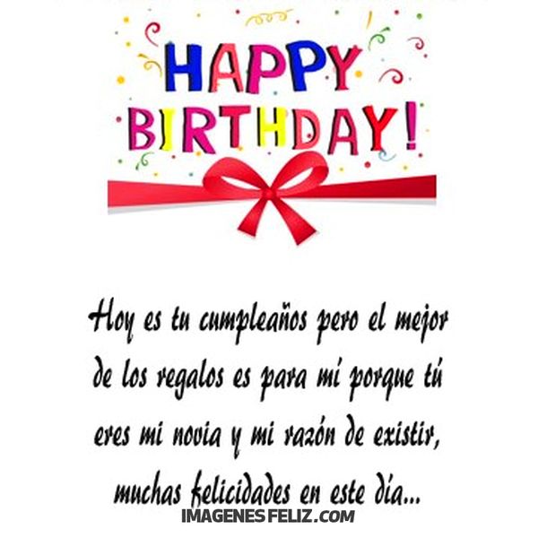 Feliz Cumpleaños Amor