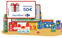 Logo Da Carrefour con Autan, Baygon e Raid vinci 60 buoni spesa da 50 euro