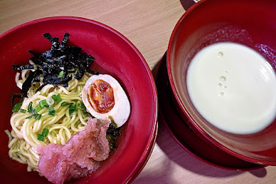 Sushiro, yamaya mentai cream tsukemen