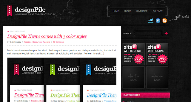 40 Keren Terbaik WordPress Themes Free 2011