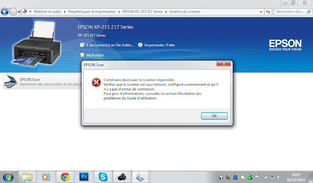 Probleme imprimante epson xp 225 - Astucesinformatique