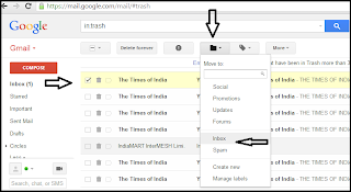 How To Recover Deleted Email Messages In Gmail