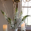 Silver Dining Room Table
