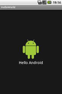 hello world android application development