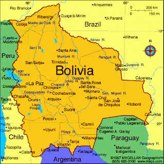 Bolivia | Mapas Geográficos de Bolivia