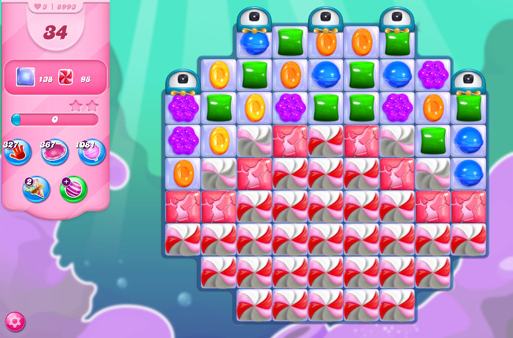 Candy Crush Saga level 8993