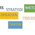 Pengertian pendekatan, model, strategi, metode, taktik, teknik pembelajaran 
