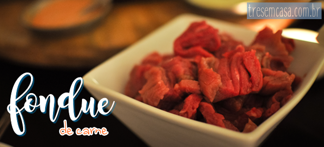 como fazer fondue carne sem óleo