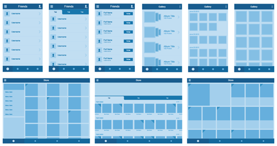 free ui wireframes