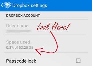 get 50 gb dropbox space on all android devices 