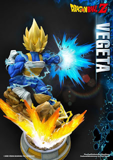 Super Saiyan Vegeta Statue 1/4 de Dragon Ball Z - Prime 1 Studio y MegaHouse.