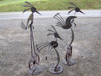 Metal Bird Sculpture