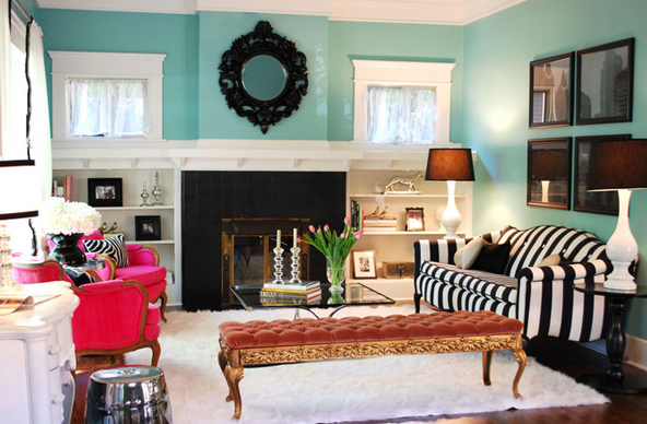 15 Examples Scrumptious Turquoise  Living Room Ideas