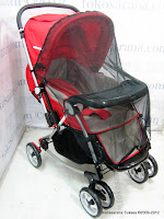 2 Kereta Bayi BabyDoes CH362 Crusader dengan 3 Layer Canopy