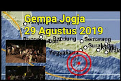 GEMPA BUMI TEKTONIK 5,8 SR MENGGUNCANG KAB. GUNUNG KIDUL, TIDAK BERPOTENSI TSUNAMI