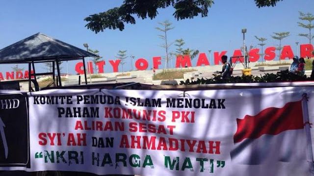 Ormas Islam Makassar Bersatu Kampanyekan Anti Syiah, PKI dan Ahmadiyah