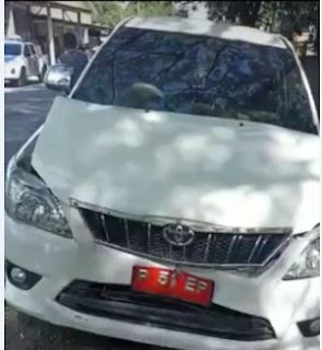 5 Mobil Plat Merah Milik Pejabat Pemkab Situbondo Terlibat Tabrakan Beruntun