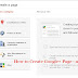 How to Create Google+ Pages, Customize and Share