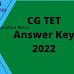 CG TET Answer Key 2022 Check @ vyapam.cgstate.gov.in