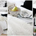 Black and white details in the bedroom & Yatak Odası'nda Siyah ve Beyaz Detaylar