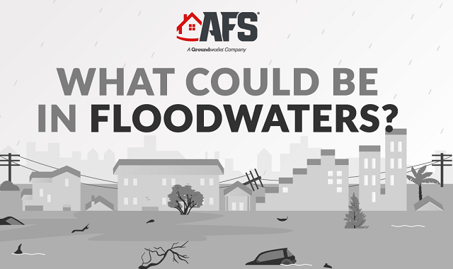 What are the possible contaminants of the floodwater?