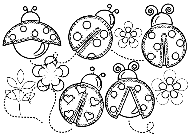  Printable Ladybug Coloring Pages For