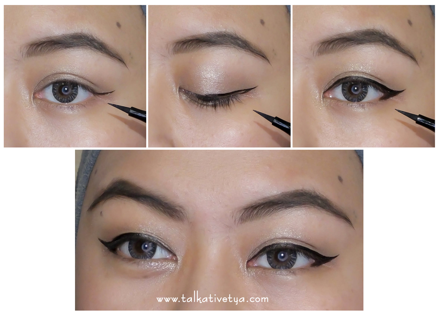 TUTORIAL QUICK AND EASY EVERYDAY MAKEUP Talkative Tya