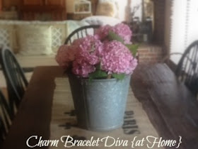 Hydrangeas farmhouse galvanized buckets