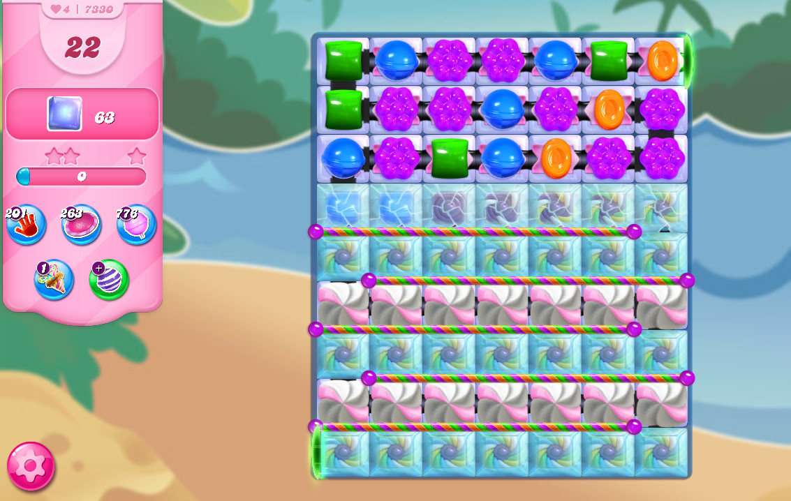 Candy Crush Saga level 7330