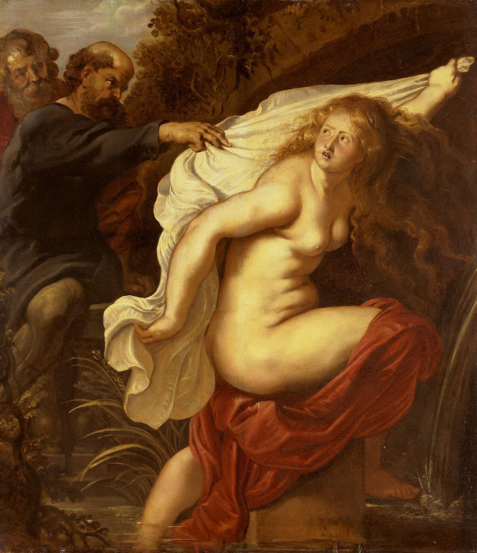 Susanna and the Elders by Pieter Paul Rubens - Genre Paintings from Hermitage Museum