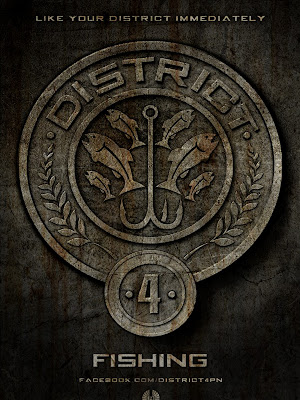 The Hunger Games District 4 Fishing Poster