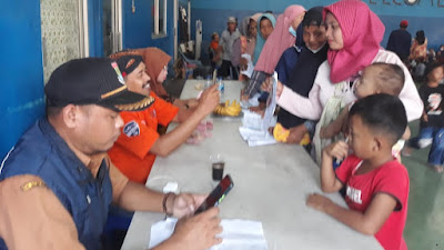 Pemdes Gaga di Tangerang Salurkan Bantuan BLT Untuk Warga 