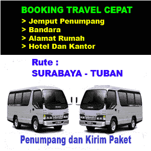 jasa travel surabaya tuban