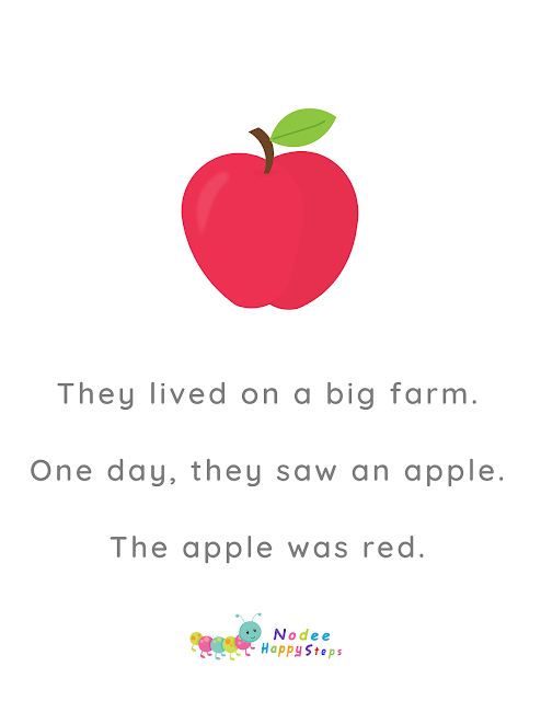 The Two Ants and the Apple - Kindergarten Reading Comprehension