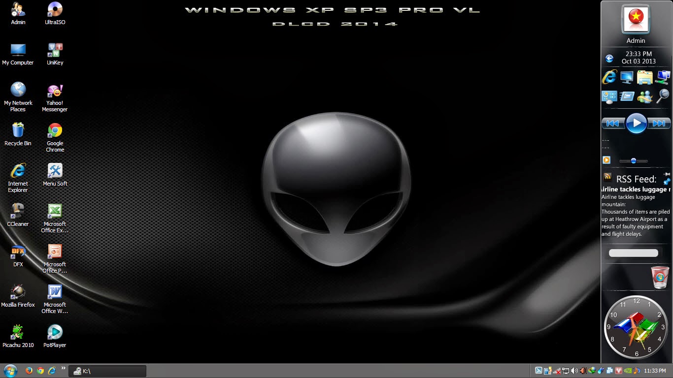 Download Ghost Windows Xp Sp3 Full Sata - Drivers V5 - Bản ghost Win xp Top 1