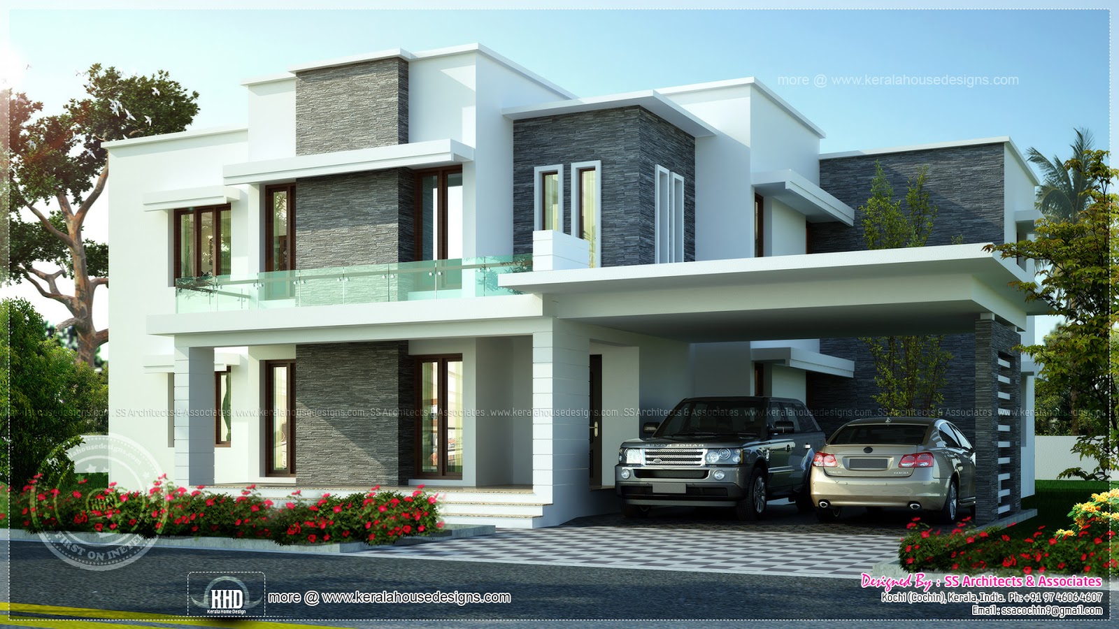 Elevation Modern Villa Design